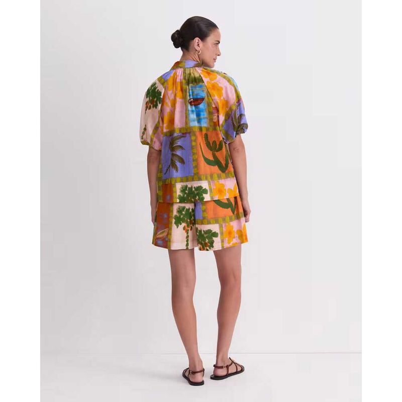 Sportscraft Kai Printed Blouse image number 1